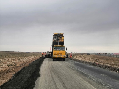 X570线科布尔至乌兰哈达至商都段公路路面改造工程按工期稳步推进