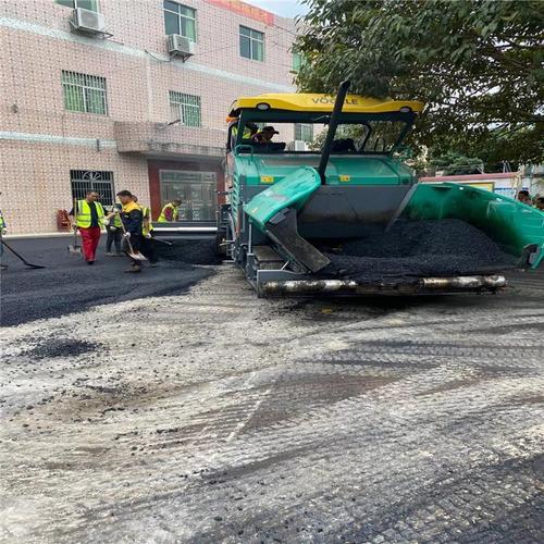 专业承接广州学校沥青路面摊铺 工厂沥青道路施工工程广惠交通
