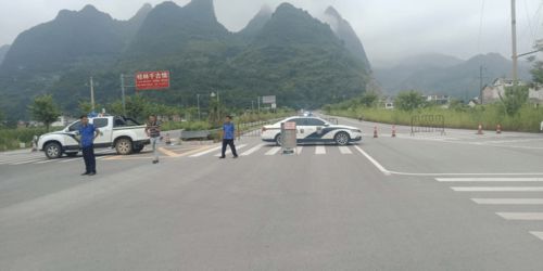 突发 阳朔高铁站至兴坪镇公路禁止车辆通行