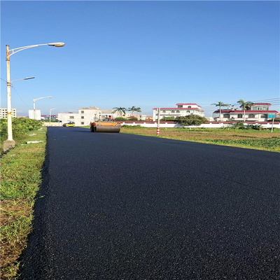 工厂沥青摊铺施工 建筑工地摊铺沥青 道路铺沥青